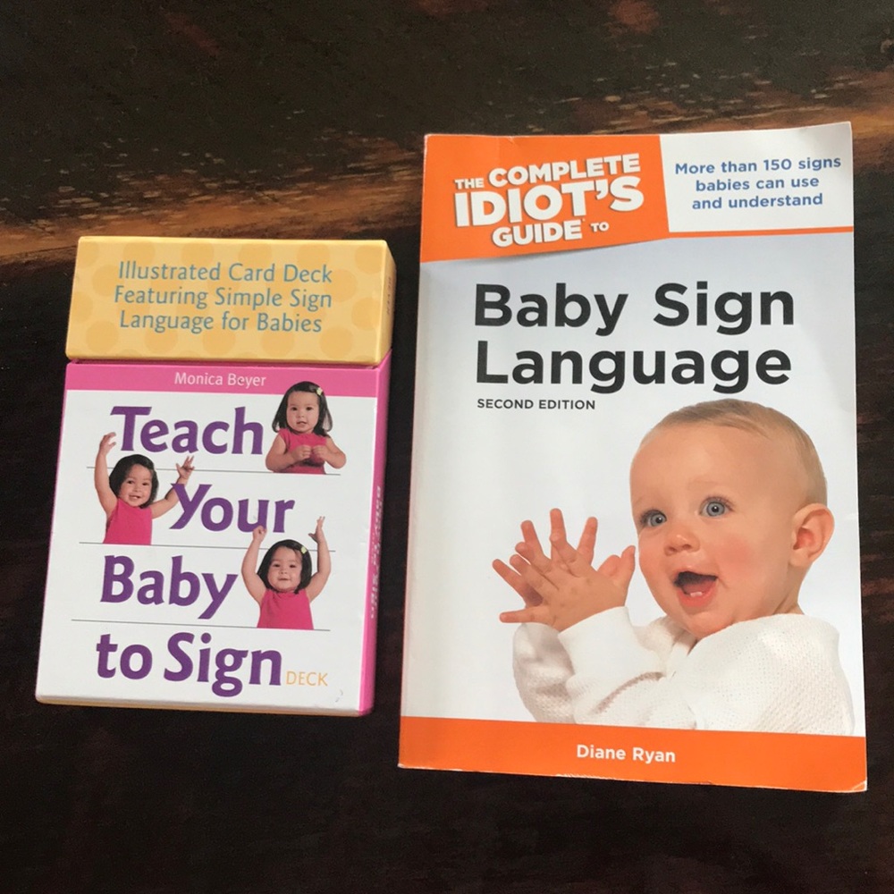 Sign language baby book